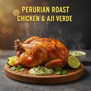 Peruvian Roast Chicken & Aji Verde