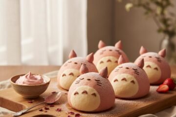 Pink Totoro Chigiri Pan Recipe