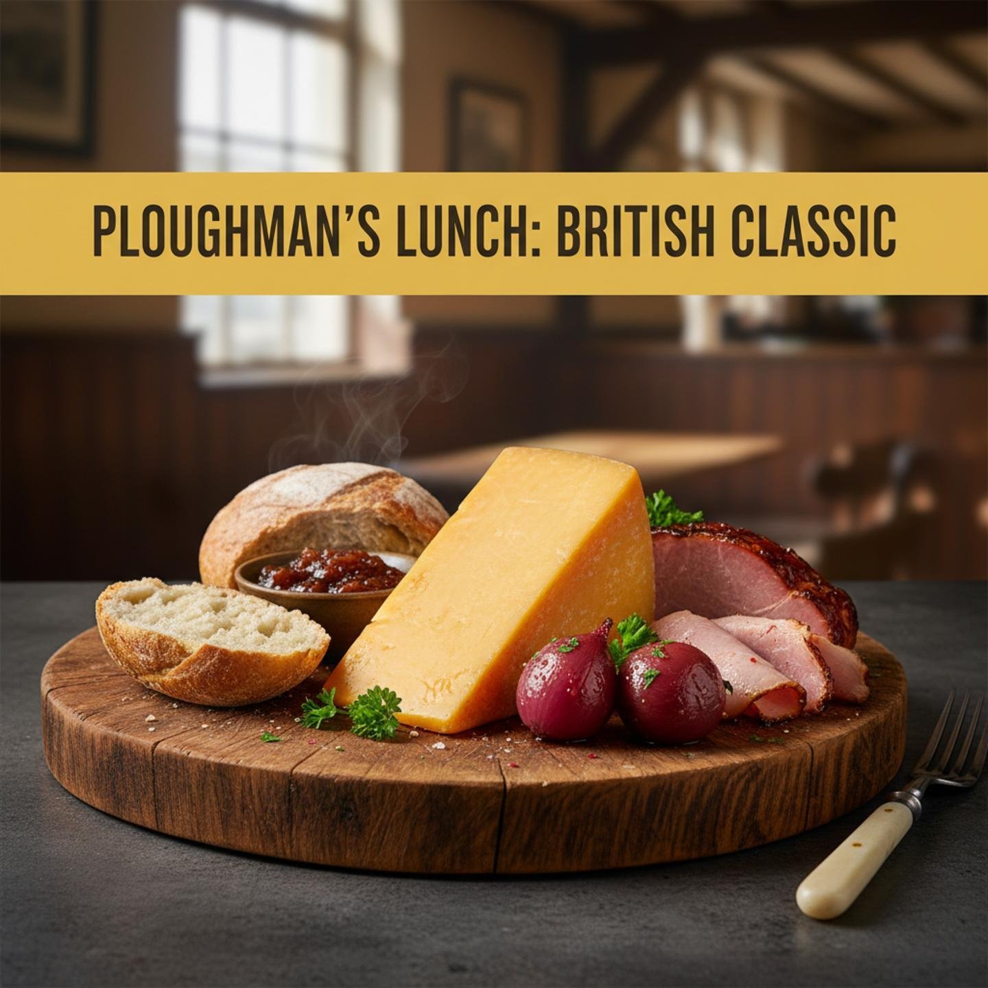 Ploughman's Lunch: British Classic