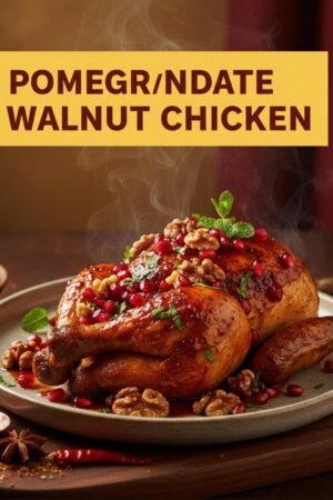 Pomegranate Walnut Chicken