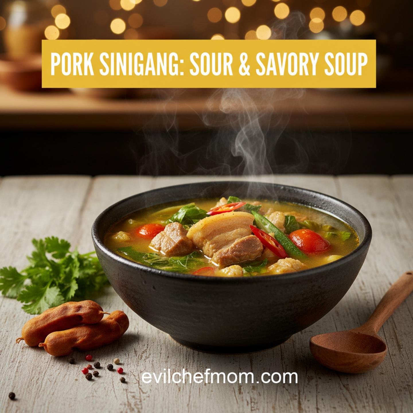 Pork Sinigang: Sour & Savory Soup