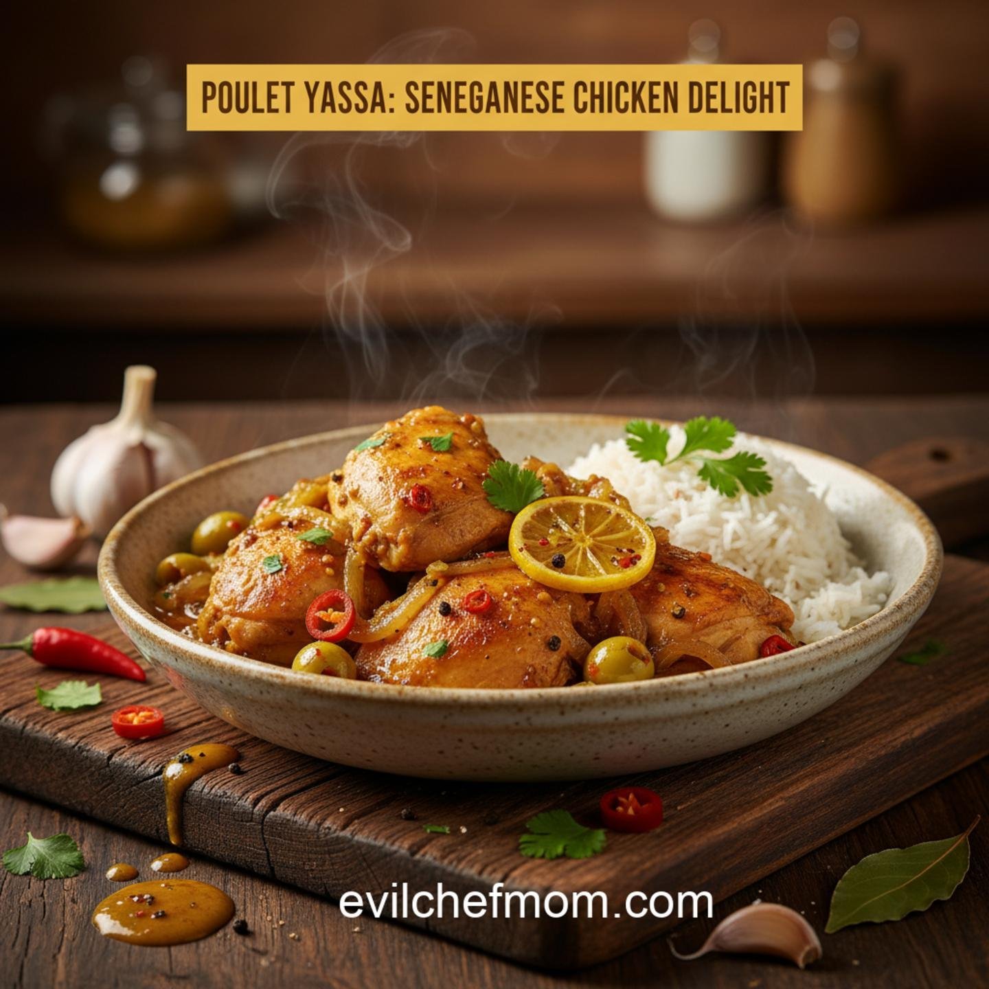 Poulet Yassa: Senegalese Chicken Delight