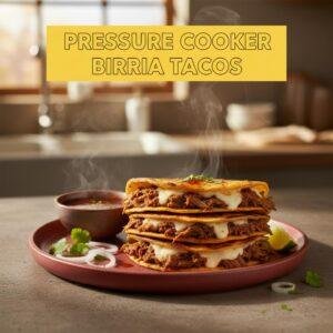 Pressure Cooker Birria Tacos