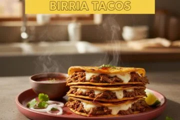 Pressure Cooker Birria Tacos