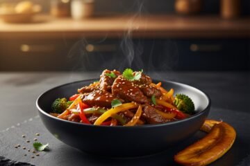 Puerto Rican Beef Stir Fry