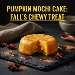 Pumpkin Mochi Cake: Fall's Chewy Treat
