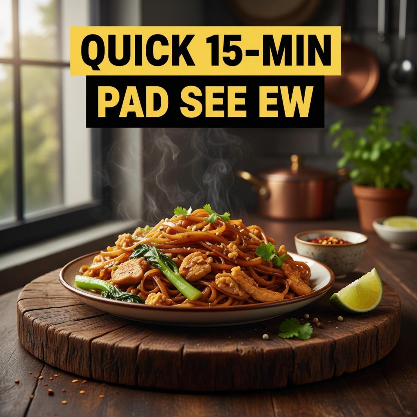 Quick 15-Min Pad See Ew