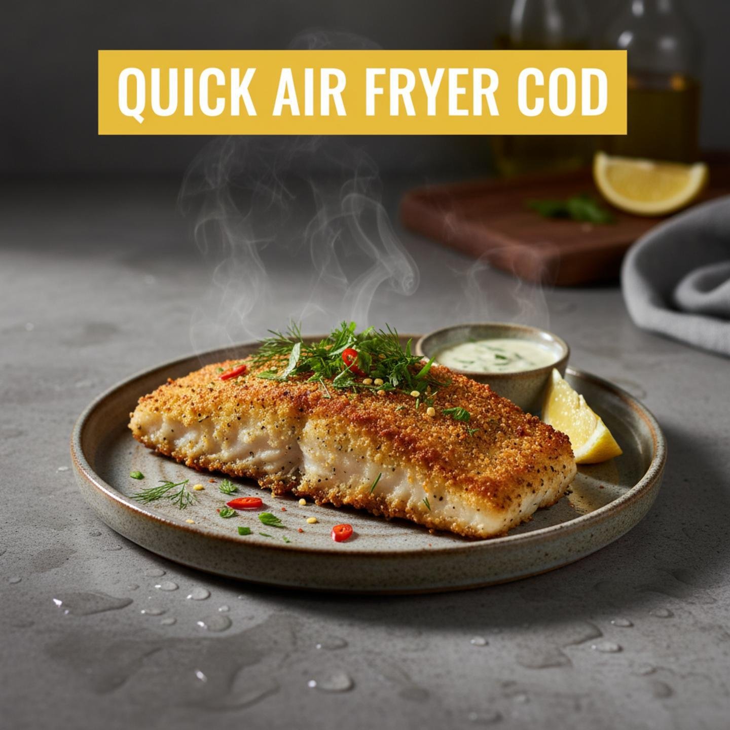 Quick Air Fryer Cod