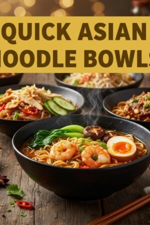 Quick Asian Noodle Bowls