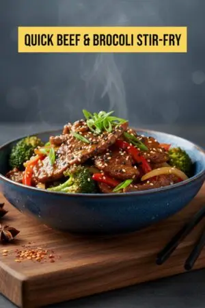 Quick Beef & Broccoli Stir-Fry