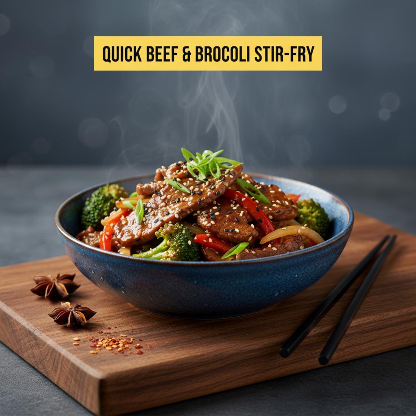 Quick Beef & Broccoli Stir-Fry