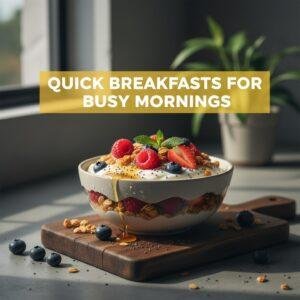 Quick Breakfasts for Busy Mornings