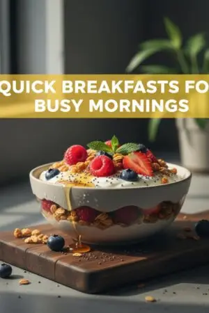 Quick Breakfasts for Busy Mornings