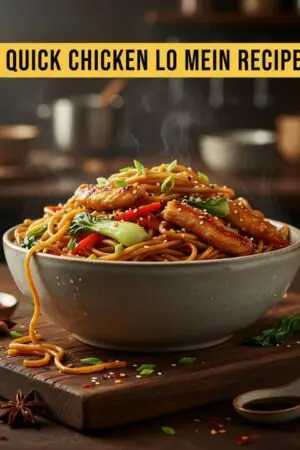 Quick Chicken Lo Mein Recipe