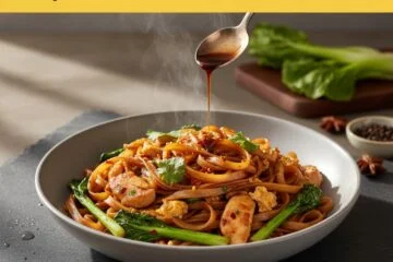 Quick Chicken Pad See Ew