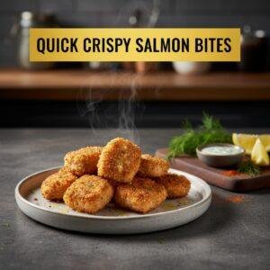 Quick Crispy Salmon Bites