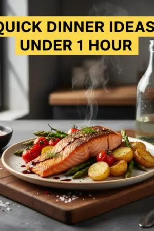 Quick Dinner Ideas: Under 1 Hour