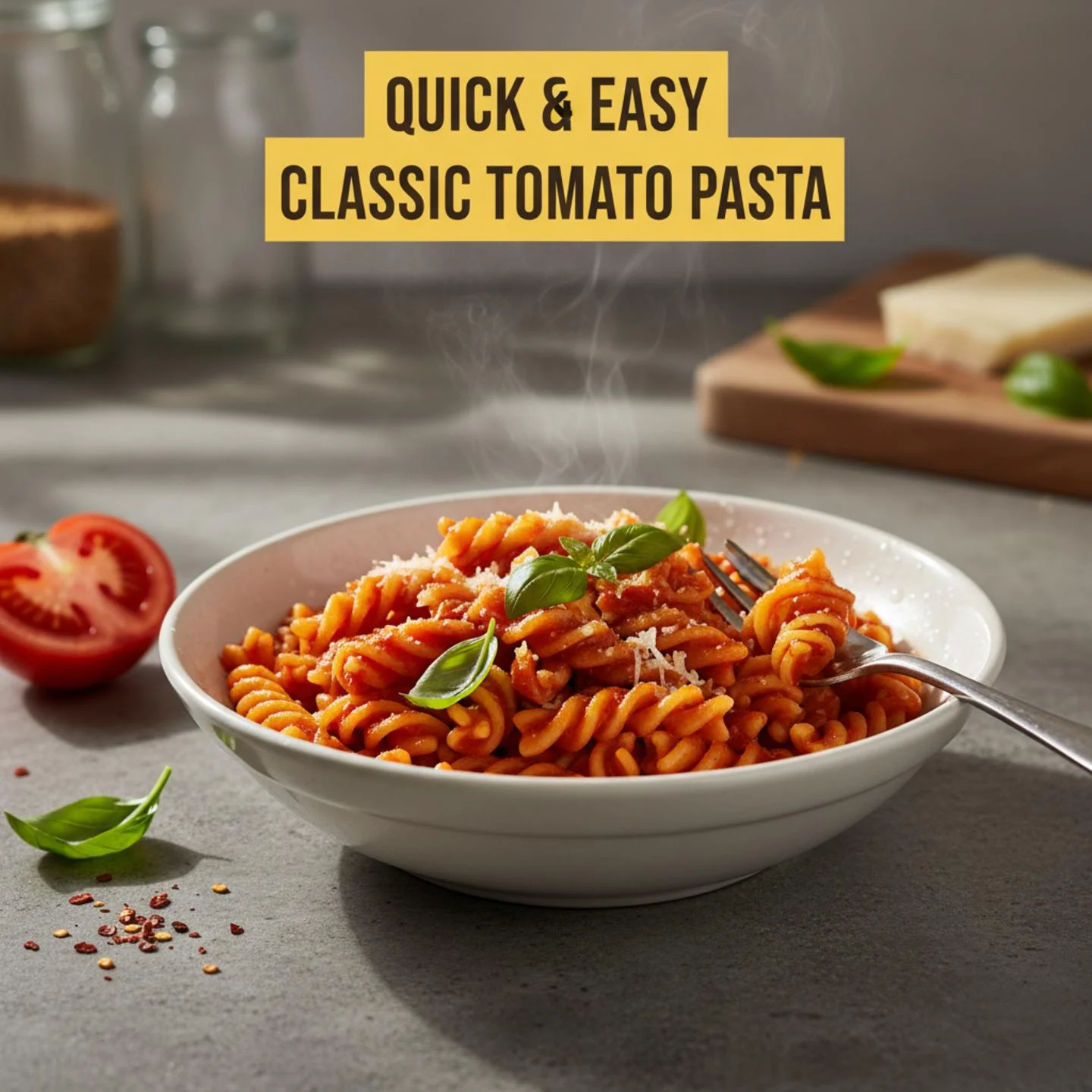 Quick & Easy Classic Tomato Pasta
