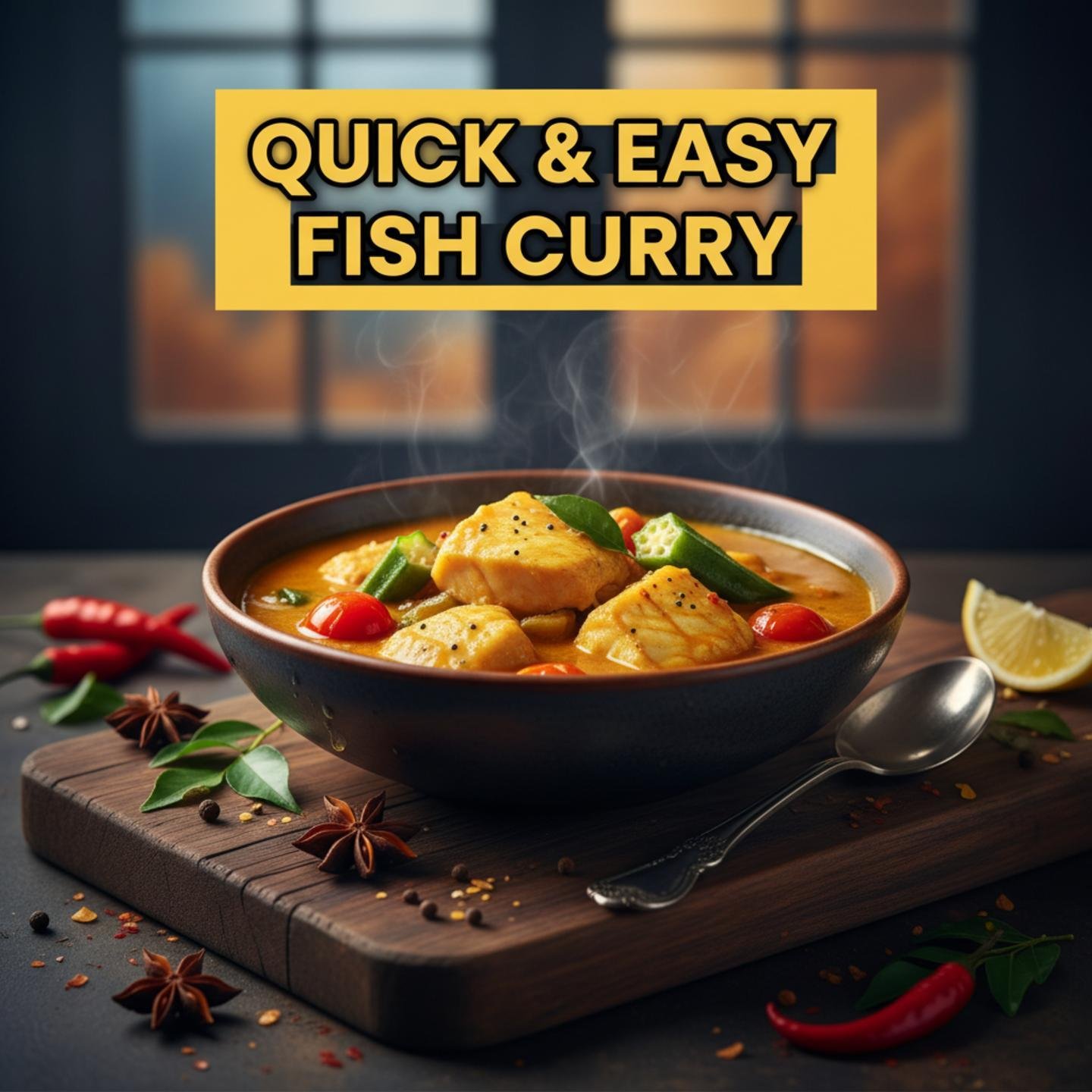 Quick & Easy Fish Curry