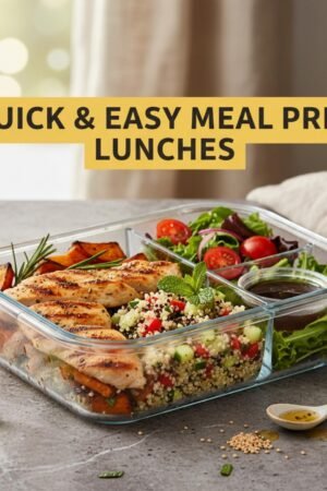 Quick & Easy Meal Prep Lunches