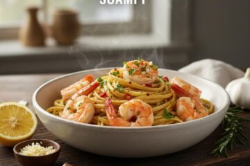 Quick Garlic Shrimp Scampi