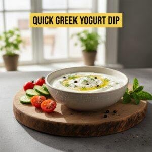 Quick Greek Yogurt Dip