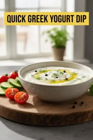Quick Greek Yogurt Dip