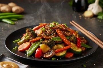 Quick Hibachi Veggies