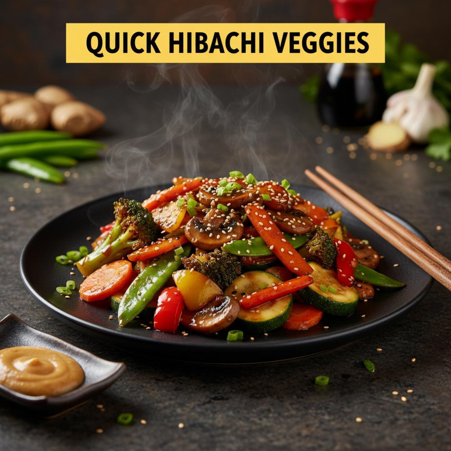 Quick Hibachi Veggies