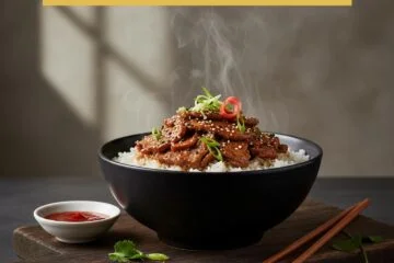 Quick Korean Beef Bowl