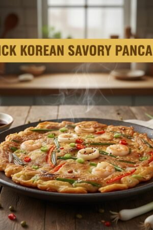 Quick Korean Savory Pancakes