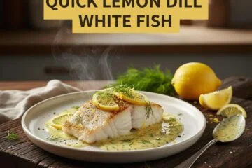 Quick Lemon Dill White Fish