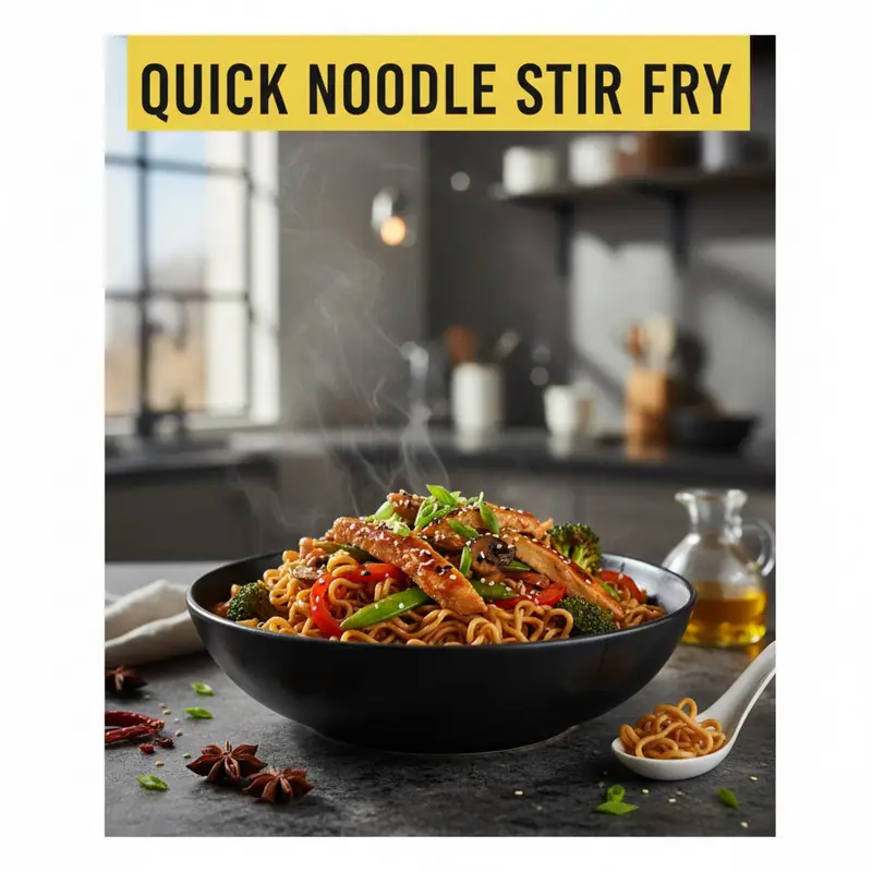 Quick Noodle Stir Fry