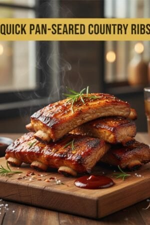 Quick Pan-Seared Country Ribs