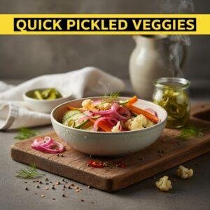 Quick Pickled Veggies