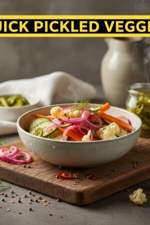 Quick Pickled Veggies