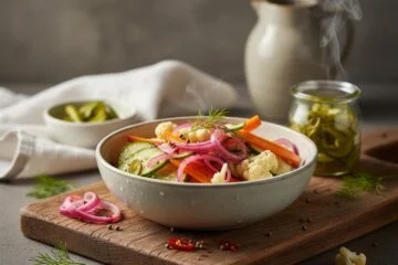 Quick Pickled Veggies