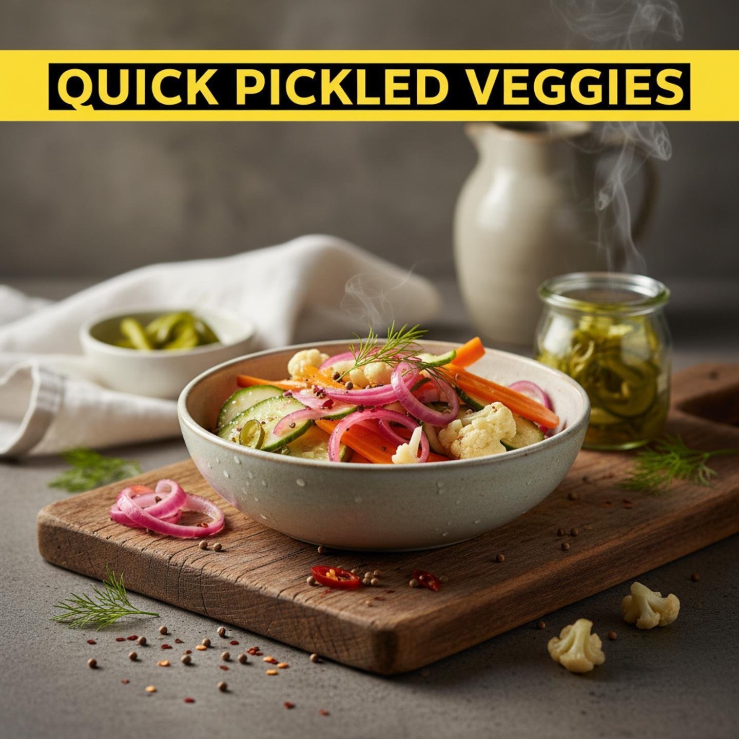 Quick Pickled Veggies