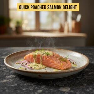Quick Poached Salmon Delight