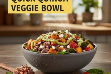 Quick Quinoa Veggie Bowl