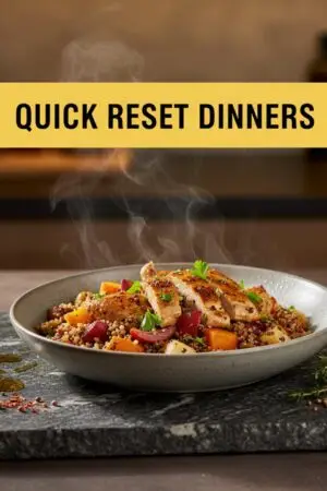 Quick Reset Dinners