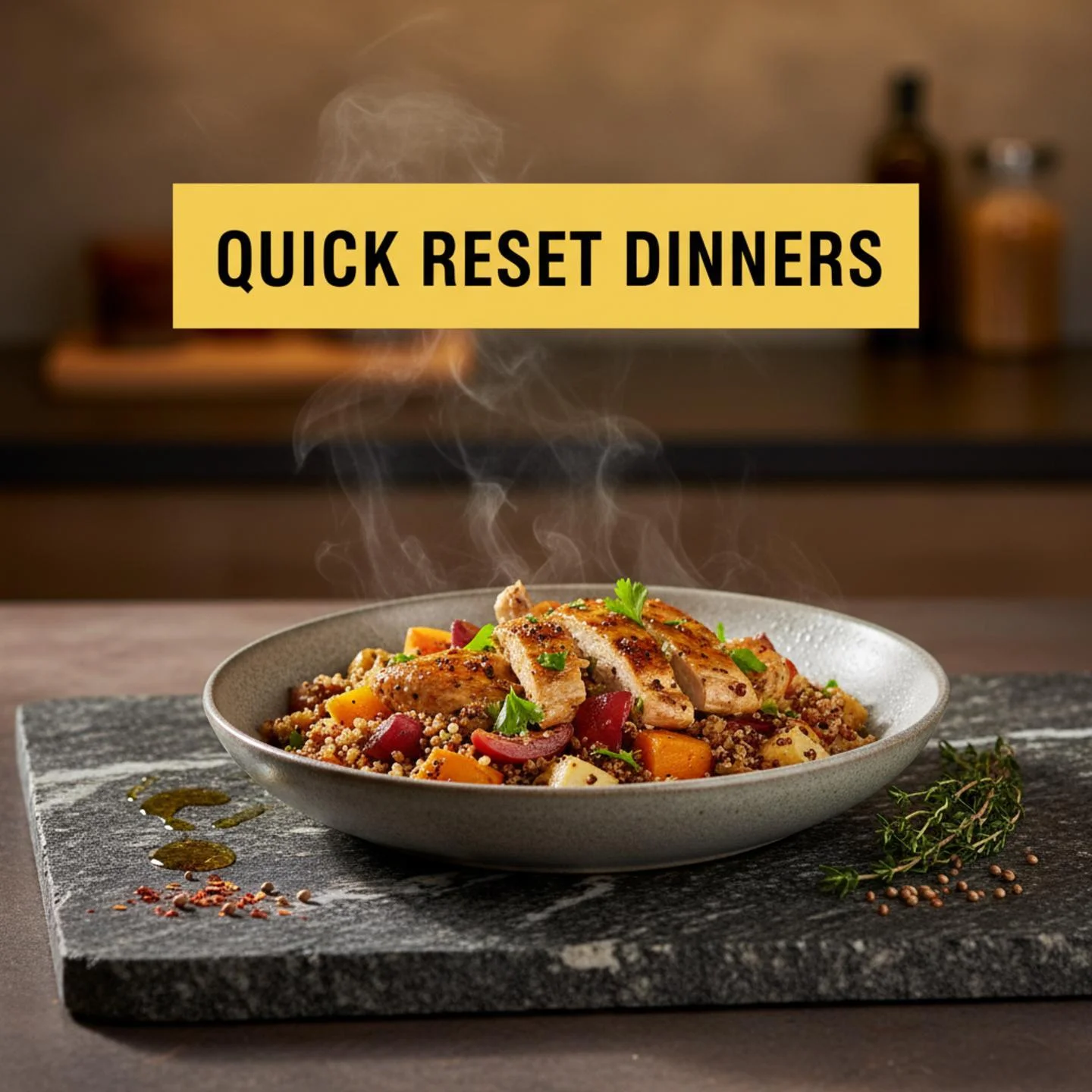 Quick Reset Dinners