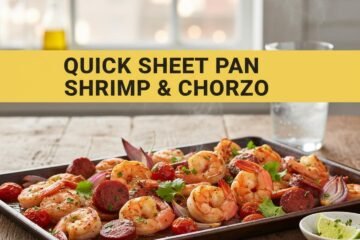 Quick Sheet Pan Shrimp & Chorizo