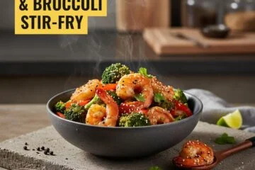 Quick Shrimp & Broccoli Stir-Fry