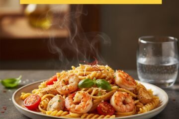 Quick Shrimp & Chicken Pasta