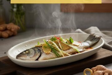 Quick Steamed Fish with Ginger