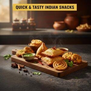 Quick & Tasty Indian Snacks
