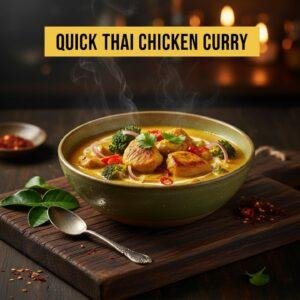 Quick Thai Chicken Curry