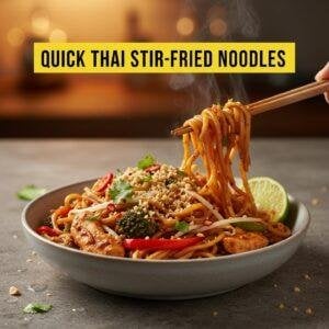 Quick Thai Stir-Fried Noodles