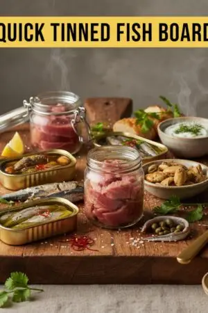 Quick Tinned Fish Board